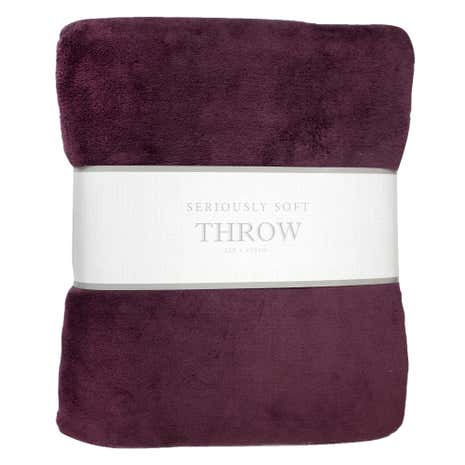Seriously Soft Throw