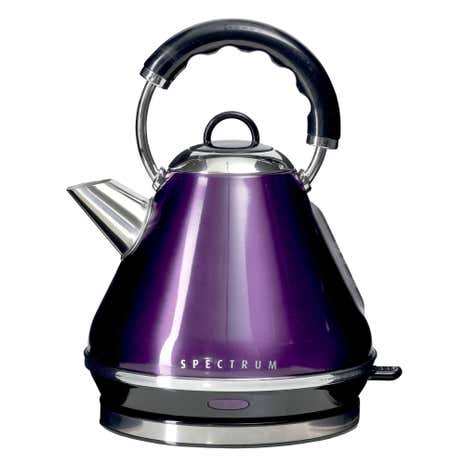 Spectrum 1.7L Purple Pyramid Kettle