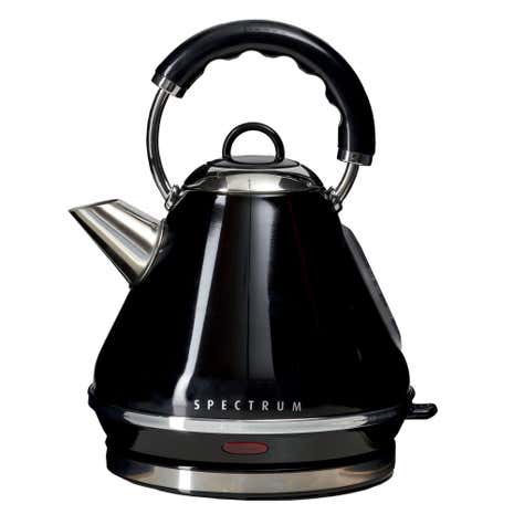 Spectrum 1.7L Black Pyramid Kettle
