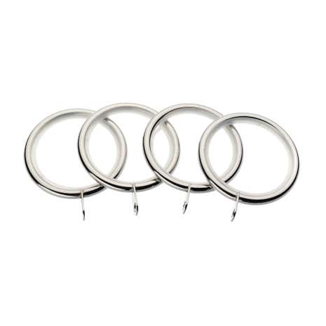 Hotel Mirage Pack of 4 Curtain Rings