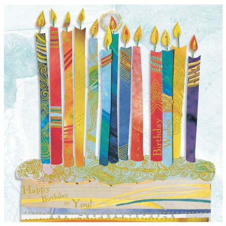 Candle on the Cake Birthday Card