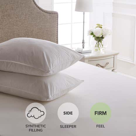 Dorma Full Forever Anti-Allergy Firm-Support Pillow Pair