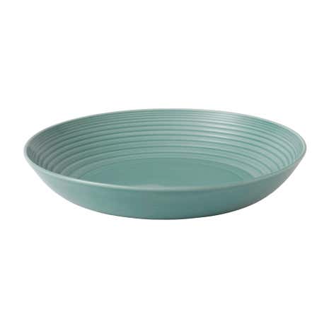 Gordon Ramsay by Royal Doulton Teal Maze Serving Bowl