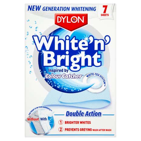 Dylon White 'n' Bright 7 Wash Sheets