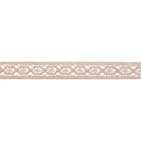 Bowtique Cream Cotton Lace Band Ribbon