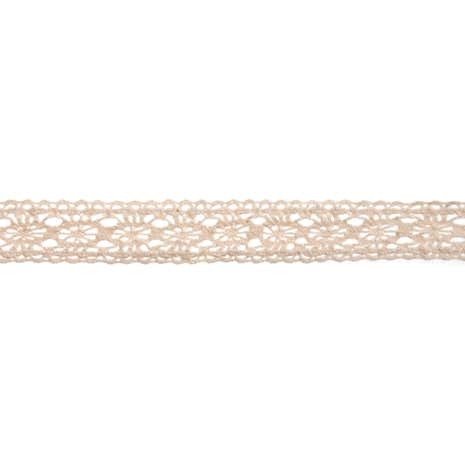 Bowtique Cream Lace Cotton Ribbon