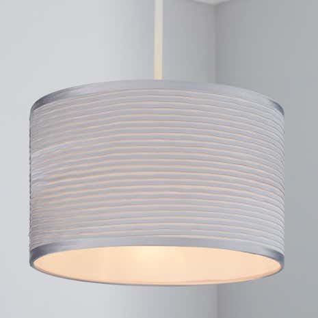 Satin Ripple Pendant Shade