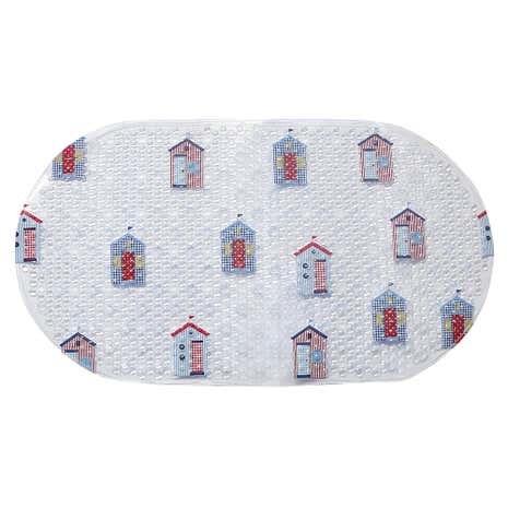 Beach Huts Bath Mat