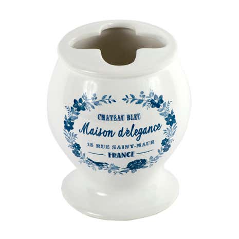 Chateau Blue Toothbrush Holder