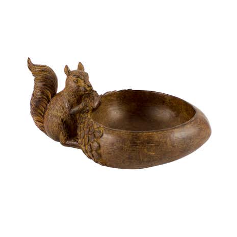Rustic Ramble Squirrel Bowl