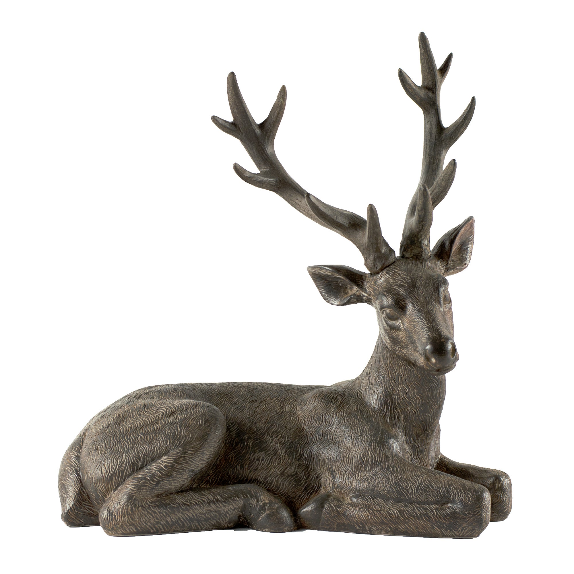 large resin stag garden ornament