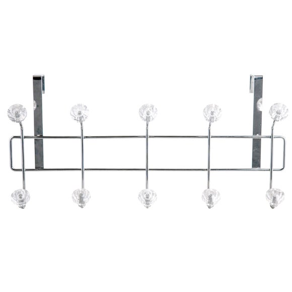 Crystal Over the Door Hooks