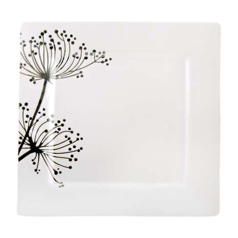 Square Sprig Dinner Plate