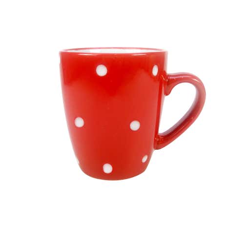 Farmstead Mug Red with White Dots
