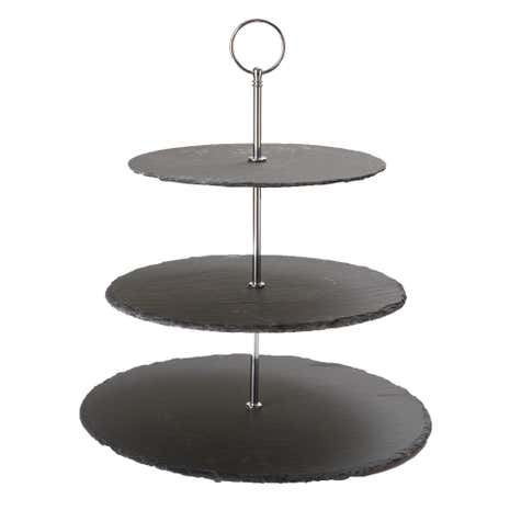 Three Tier Slate Cake Stand