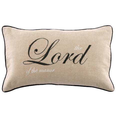 Lord of the Manor Boudoir Cushion