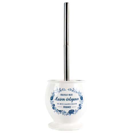 Chateau Blue Toilet Brush Holder