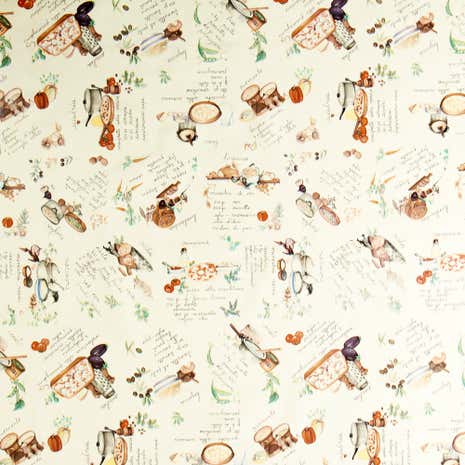 Italian Kitchen PVC Fabric