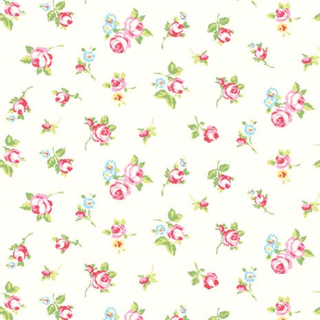 Chintz Rosebud Fabric