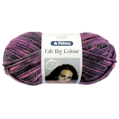 Fab 200g Violet Mix Acrylic Wool