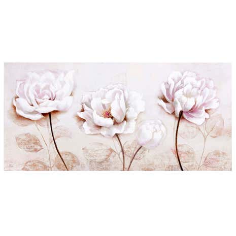 Peony Textured Canvas