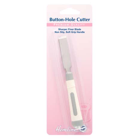 Hemline Soft Grip Buttonhole Cutter