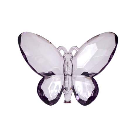 Mauve Decorative Butterfly