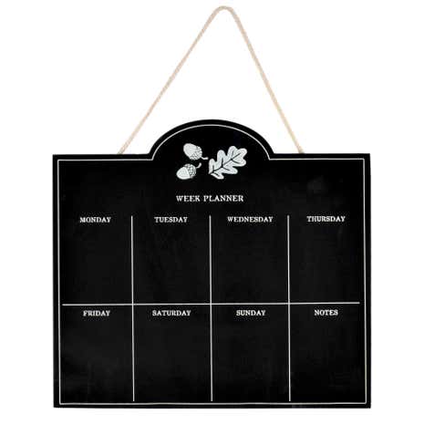Rustic Ramble Chalkboard Planner