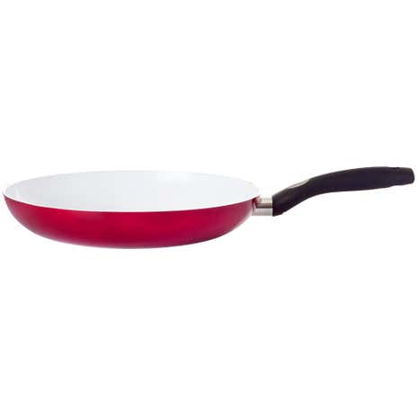 Red Ceramic 30cm Frying Pan
