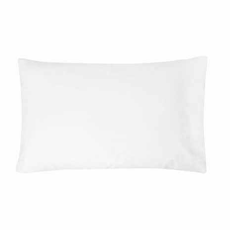Comfortzone White Walled Pillowcase