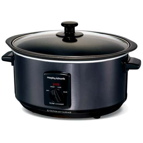 Morphy Richards Accents 48703 3.5L Black Slow Cooker