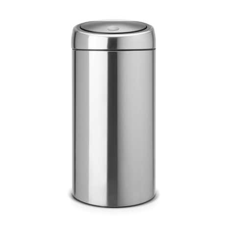 Brabantia Matt Steel 2 x 20 Litre Twin Bin