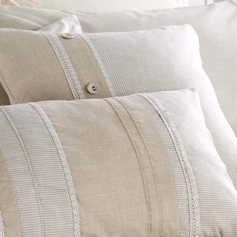 Millie Natural Square Cushion