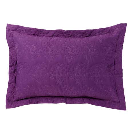 Hydrangea Plum Pillow Sham