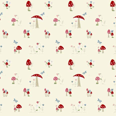 Toadstool PVC Fabric