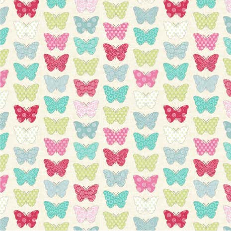 Butterfly PVC Fabric