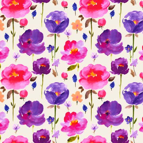 Garden Grow Floral Fabric