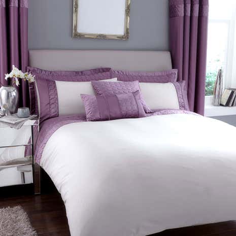 Vienna Heather Duvet Cover