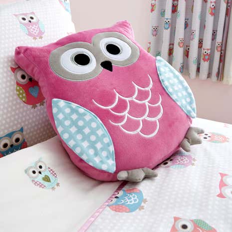 Pretty Owls 3D Cushion