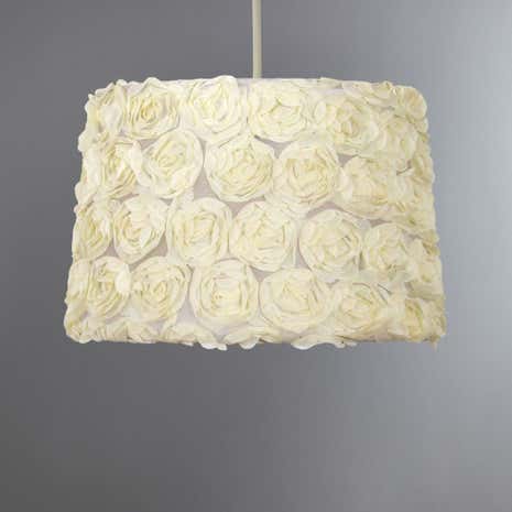 Rosa Soft Flower Light Shade