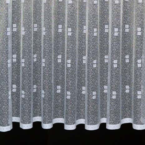 White Echo Lace Fabric