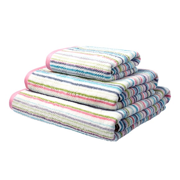 dunelm towels pink