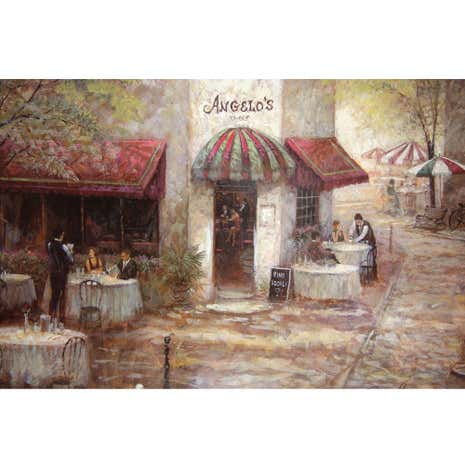 Street Scenes Printed Canvas