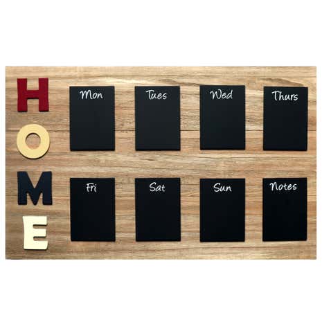Wood Grain Home Memo Board