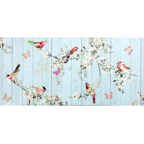 Duck-Egg Beautiful Birds Canvas
