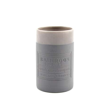 Salvage Stoneware Bathroom Tumbler