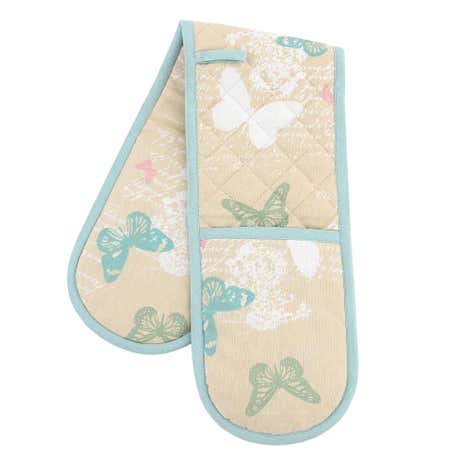 Butterflies Double Oven Glove