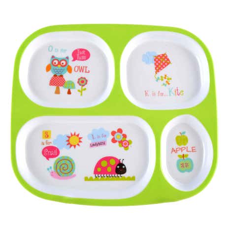 Kids Alphabet Dinner Tray