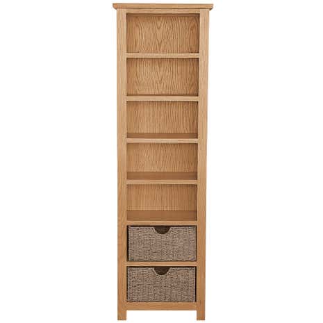 Sidmouth Oak Tall Bookcase