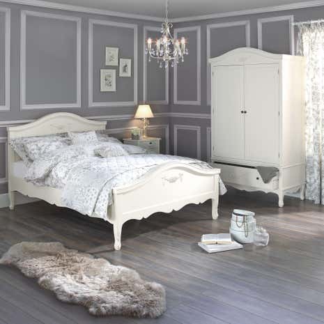 Toulouse White Bedstead